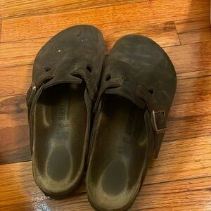 Dark Brown Birkenstock Boston